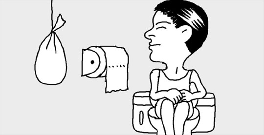 トイレがジメジメするときは