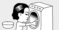 洗濯機は酢できれいに