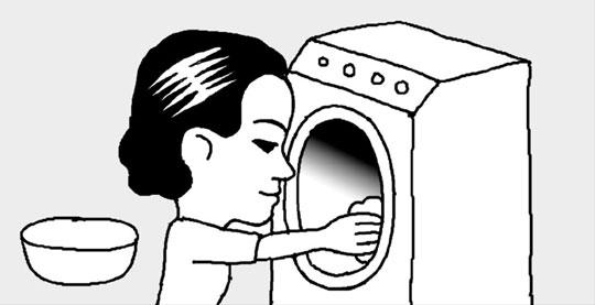 洗濯機は酢できれいに