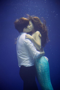 チョ・ボア&ソン・ジェリムが水中キス=『インヨ姫』