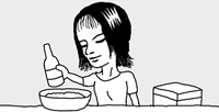 古いコメを炊くときは