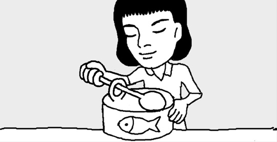 缶詰のふたを安全に開けるには