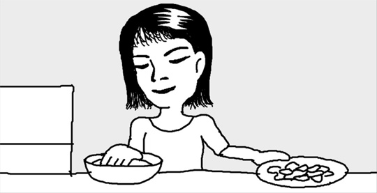 キムチをゆっくり熟成させるには
