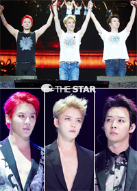 JYJ北京公演、ファン8000人が熱狂