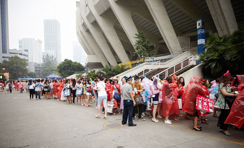JYJ中国・成都公演、ファン9000人が熱狂