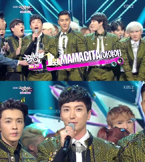 1位はSJ「MAMACITA」＝『ミュージックバンク』