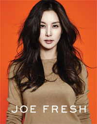 コ・ソヨン、「JOE FRESH」モデルに