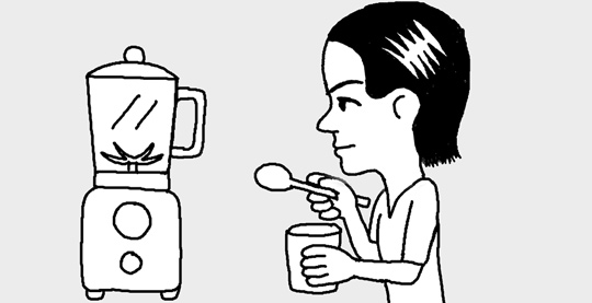 ミキサーの刃が汚れたら