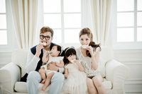 キム・テウ、家族写真を公開