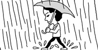 靴がぬれたときは