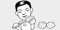 クルミの殻を割るには