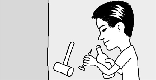 クギがうまく刺さらないときは