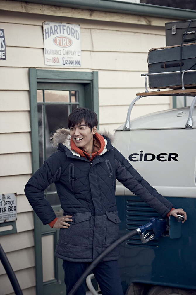 イ・ミンホ「EIDER」CM未公開カット