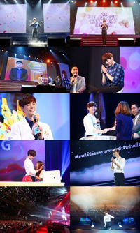 イ・ジョンソクがタイで初ファンミ、4000人が熱狂