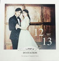 【フォト】SJソンミン&キム・サウン結婚写真