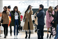 【フォト】中国に向かう少女時代