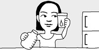 牛乳が腐っているかどうか確認するには