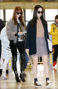 【フォト】中国に向かう少女時代