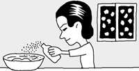 洗濯物が凍らないようにするには