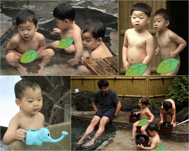 ソン・イルグク親子が日本で温泉に＝「スーパーマンが帰ってきた」