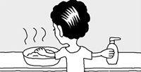 セーターが縮んだら