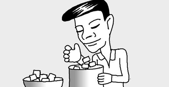 小麦粉をサラサラに保つには