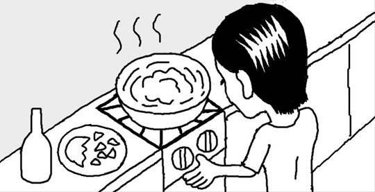 ふきんの汚れを取るには