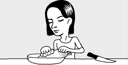 大根を洗うときは