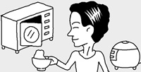 残りご飯を保温するときは