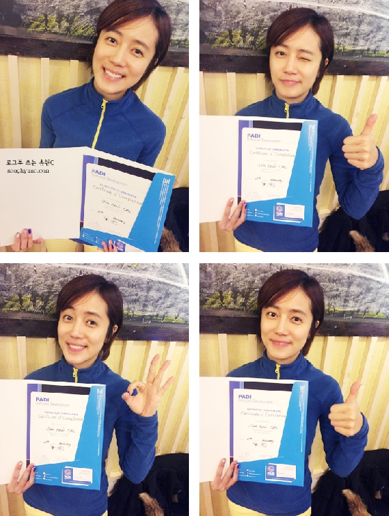 チェ・ソンヒョン、ダイビング・インストラクターの資格取得