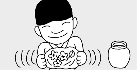 造花にほこりが付いたら