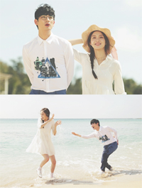 【フォト】イ・ソンギョン&ユン・バク、海辺でデート=『女王の花』