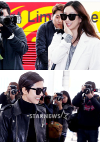 【フォト】パリに向かうチョン・リョウォン&キム・ナヨン