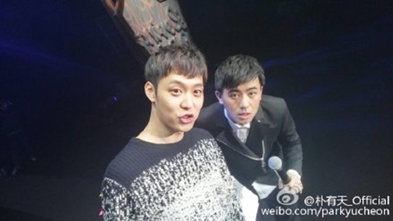 JYJユチョン、上海ファンミの写真公開