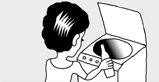 洗濯機内部のお手入れ