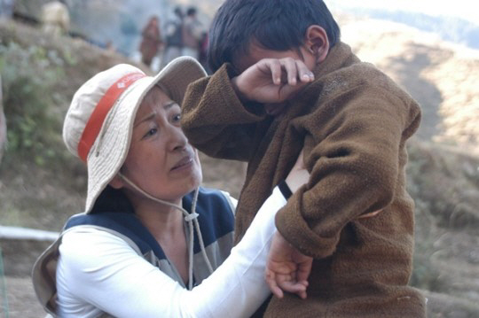 ネパール大地震：キム・ヘジャが1億ウォン寄付