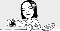 油汚れがひどい皿を洗うときは