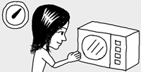 クルミの不純物を取り除くには