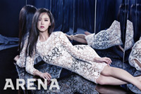 【フォト】カン・ハナ「ARENA HOMME＋」グラビア