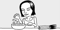 揚げ物をするときは
