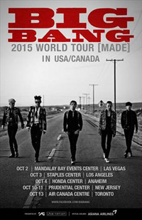 BIGBANG 3年ぶりの北米公演開催へ