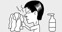 洗濯してもイヤなにおいがするときは