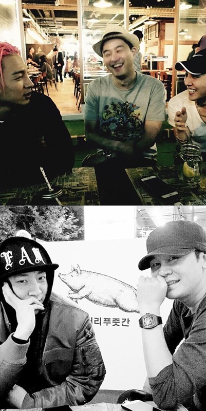 YGヤン代表、GD＆SOLらと仲良く食事