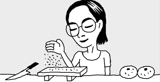 まな板に染み付いたにおいは