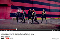 BIGBANG、「BANG BANG BANG」MV再生2000万回突破