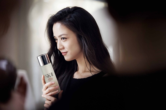 タン・ウェイ、「SK－ll」韓国モデルに