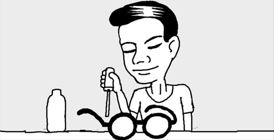 メガネフレームを緩みにくくするには