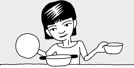 揚げ物用鍋の油汚れが落ちないときは