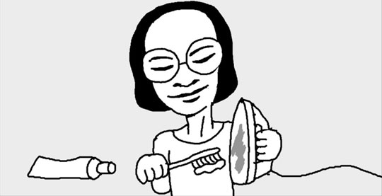 アイロンのかけ面がさびてしまったら