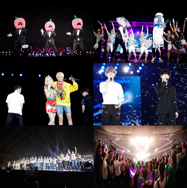 「SMTOWN LIVE」東京公演、ファン10万人が熱狂